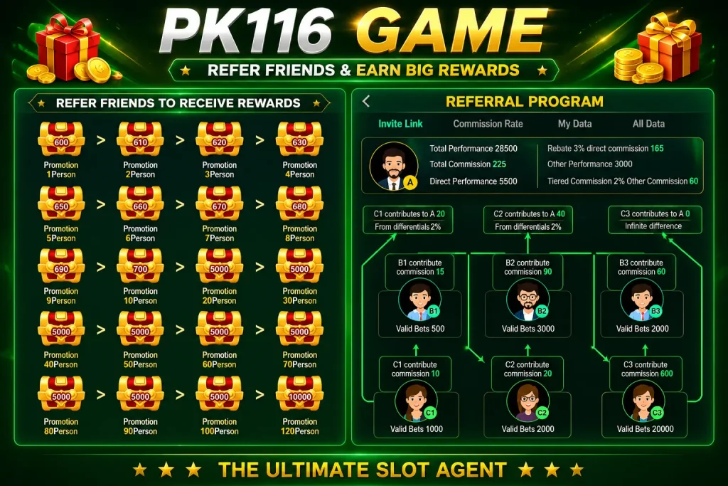 pk116 game invition reward